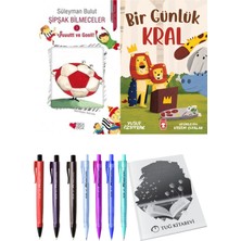 Bir Günlük Kral ve Şipşak Bilmeceler 3 2li Set + Hediyeli