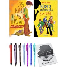 Süper Gazeteciler 5 Son Baskı ve 35 Kilo Tembel Teneke 2li Set + Hediyeli