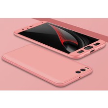 Mobify Xiaomi Mi 6 Kılıf 3 Parçalı Şık Patch Sert Silikon Kapak