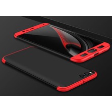 Mobify Xiaomi Mi 6 Kılıf 3 Parçalı Şık Patch Sert Silikon Kapak