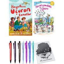 Akvaryumdaki Tiyatro ve Hayallere Uçuran Kanatlar 2li Set