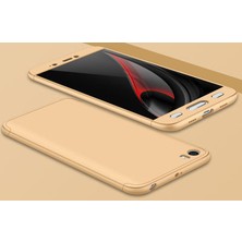 Mobify Xiaomi Mi 5 Kılıf 3 Parçalı Şık Patch Sert Silikon Kapak