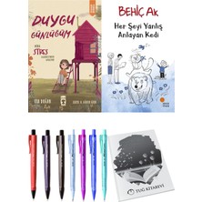 Her Şeyi Yanlış Anlayan Kedi ve Duygu Günlüğüm Mira Stres Kulübesi'nden Ayrılıyor 2li Set