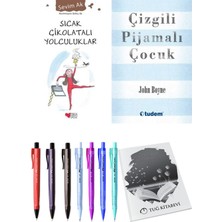 Çizgili Pijamalı Çocuk ve Sıcak Çikolatalı Yolculuklar 2li Set