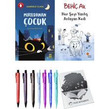 Her Şeyi Yanlış Anlayan Kedi ve Mırıldanan Çocuk 2li Set