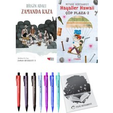 Çöp Plaza 2 Hayaller Hawaii ve Zamanda Bisikleti 3 Zamanda Kaza 2li Set