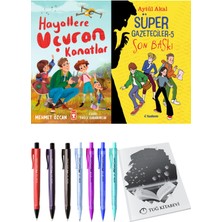 Süper Gazeteciler 5 Son Baskı ve Hayallere Uçuran Kanatlar 2li Set