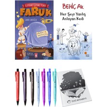 Her Şeyi Yanlış Anlayan Kedi ve Uzaydaki Gizemli Robot Faruk 2li Set