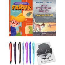 Kayıp Kitaplıktaki Iskelet 2 Yaşayan Ölüler ve Şehirdeki Gizemli Sinyal Faruk 2li Set