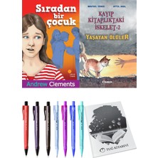 Kayıp Kitaplıktaki Iskelet 2 Yaşayan Ölüler ve Sıradan Bir Çocuk 2li Set