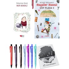 Çöp Plaza 2 Hayaller Hawaii ve Mor Benekli 2li Set
