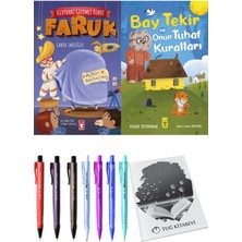 Bay Tekir ve Onun Tuhaf Kuralları ve Uzaydaki Gizemli Robot Faruk 2li Set