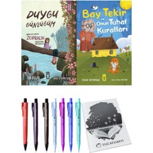 Bay Tekir ve Onun Tuhaf Kuralları ve Duygu Günlüğüm Mira ve Yekta Zorbalık Adası'nda Mücadele 2li Set