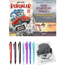 Kayıp Kitaplıktaki Iskelet 2 Yaşayan Ölüler ve Robonlar Bir Kaçış Operasyonu 2li Set