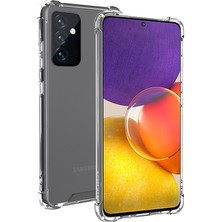 Elsah Samsung Galaxy A54 Uyumlu Esnek Kalkan Şeffaf Köşelerde Darbelere Karşı Ultra Kalınlaştırılmış.