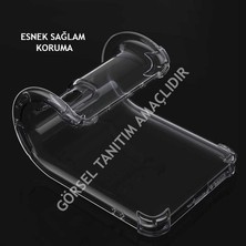 Elsah Samsung Galaxy Z Flip 5 Uyumlu Esnek Kalkan Şeffaf Köşelerde Darbelere Karşı Ultra Kalınlaştırılmış.