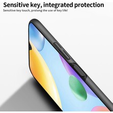 4U Sky Shield For Xiaomi Redmi 10C Power Mat Kılıf Sert Pc Darbeye Dayanıklı Damla Koruyucu Kapak Kayışlı-Kırmızı (Yurt Dışından)