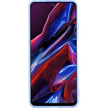 4U Sky Xiaomi Poco X5 5g Cep Telefonu Kılıfı Için Tpu 2.0mm Kalın Ark Kenar Telefon Kapağı-Mor (Yurt Dışından)