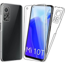 4U Sky Xiaomi Mi 10T 5G/10T Pro 5g Için Hibrit Pet+Tpu+Akrilik Şeffaf Tam Koruyucu Kılıf Kabuk (Yurt Dışından)