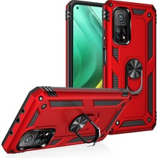 4U Sky Xiaomi Mi 10T Pro 5g/mi 10T 5g Kickstand Telefon Kapağı Için Armor Anti-Fall Hibrit Pc+Tpu Kabuk (Yurt Dışından)