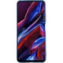 4U Sky Xiaomi Poco X5 5g Cep Telefonu Kılıfı Için Tpu 2.0mm Kalın Ark Kenar Telefon Kapağı-Mavi (Yurt Dışından)