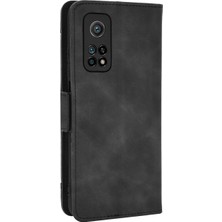 4U Sky Xiaomi Redmi K30S-BLACK Için Çoklu Kart Yuvaları Deri Cüzdan Telefon Kılıfı (Yurt Dışından)