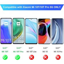 4U Sky Xiaomi Mi 10T 5g/mi 10T Pro 5g Için Parmak Izi Önleyici Ultra Şeffaf Tpu Telefon Kılıfı (Yurt Dışından)