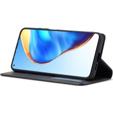 4U Sky Xiaomi Mi 10T 5g/mi 10T Pro 5g Fantasy Serisi Cüzdan Standı Tasarımlı Cilt Dokunuşlu Deri Kılıf-Siyah (Yurt Dışından)