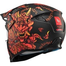 Mt Helmets  Streetfıghter S Hellish B5