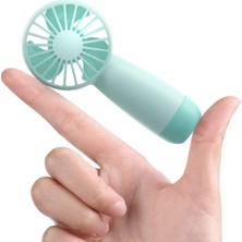 Mirror32 Mini Pille Çalışan Fan, Ipli Taşınabilir El Fanı, 1500MAH Şarj Edilebilir Pilli Kişisel Cep Fanı (Yurt Dışından)