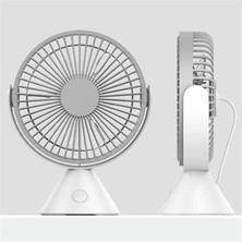 Mirror32 Masaüstü Fan Asılı Iki Kullanıcı Açık Kamp Çadırı Şarj Fanı USB Ev Taşınabilir Fan (Yurt Dışından)