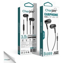 Charjett 3.5 mm Jack Girişli Stereo Kulaklık