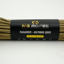 Mg Ropes Polyester Paracord Ip 4 mm Bej 30 Metre