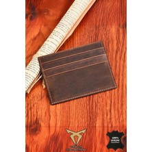 Vanilla Collection Orijinal  Deri Süper Ince Model  Kartlık Kartvizitlik Portföy Otomatik Kartlık Hediyeli