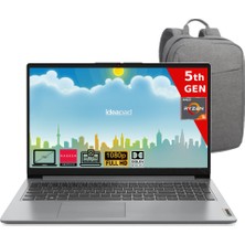 Lenovo Ideapad 1 15ALC7 Amd Ryzen 5-5625U 8gb 256GB SSD Amd Radeon Graphics Freedos 15.6 FHD Taşınabilir Bilgisayar  82R400VRTX-C Premium Çanta