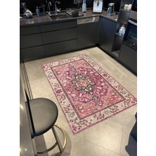 Rugs Modern Geleneksel Kırmızı Geometrik Desenli Dokuma Taban Halı MIRAVIP337