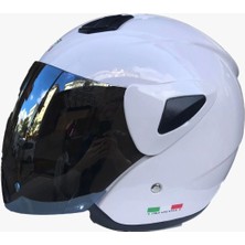 Sway SW-700 Yarım Kask Güneş Vizörlü