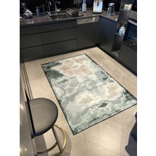 Rugs Modern Soyut Desenli Pastel Boyalı Dokuma Taban Halı MIRAVIP490