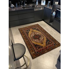 Rugs Modern Kahverengi Renklerdinde Geleneksel Geometrik Modern Dekoratif Halı MIRAVIP473