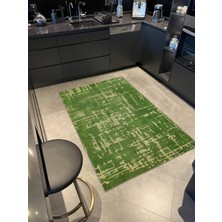 Rugs Modern Modern Yeşil Tonlarda Dokuma Taban Halı MIRAVIP483