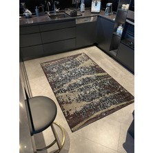 Rugs Modern Modern Kahve Renklerinde Kreatif Dokuma Taban Halı MIRAVIP497