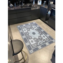 Rugs Modern Modern Gri Renklerinde Geleneksel Dokuma Taban Halı MIRAVIP498