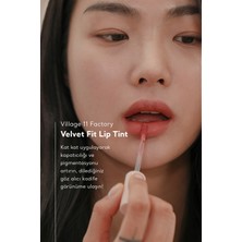 Village 11 Factory Velvet Fit Lip Tint Rosy Nude 4.7g - Mat & Kremsi Dudak Tinti