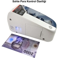 Hymark Kağıt Para Sayma Makinesi Mini Taşınabilir Uv Lamba Para Kontrol