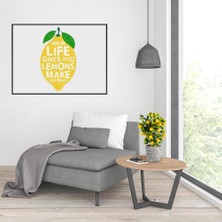 Çiçekmisin Porselen Saksıda Yapay Limon Ağacı