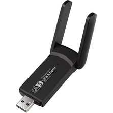 T-Max Kablosuz Wifi Alıcı Dual Band USB 3.0 Adaptör AC1300 Mbps (2025 Yeni Model)