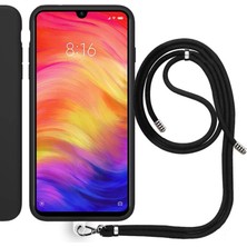 Piyasa Sepeti Xiaomi Redmi 9A İp Askılı Silikon Kılıf Siyah