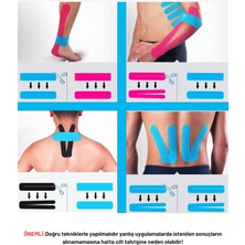 Kinesio Bandı Sporcu Bantları 5cm x 5m Ortholand