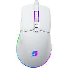 Gamebooster M12 Vital Rgb Aydınlatmalı Beyaz Profesyonel Gaming Mouse