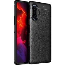 Mobify Redmi K40 Gaming Kılıf Deri Desenli ve Esnek Yapılı Sağlam Derry Silikon Kılıf